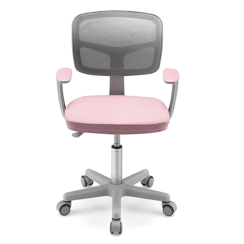 Adjustable Desk Chair with Auto Brake Casters for Kids