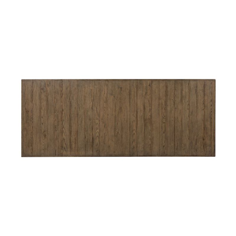 Liberty Furniture Harvest Home Trestle Table in Rubberwood Solids w/ Knotty White Oak Veneers image number 2