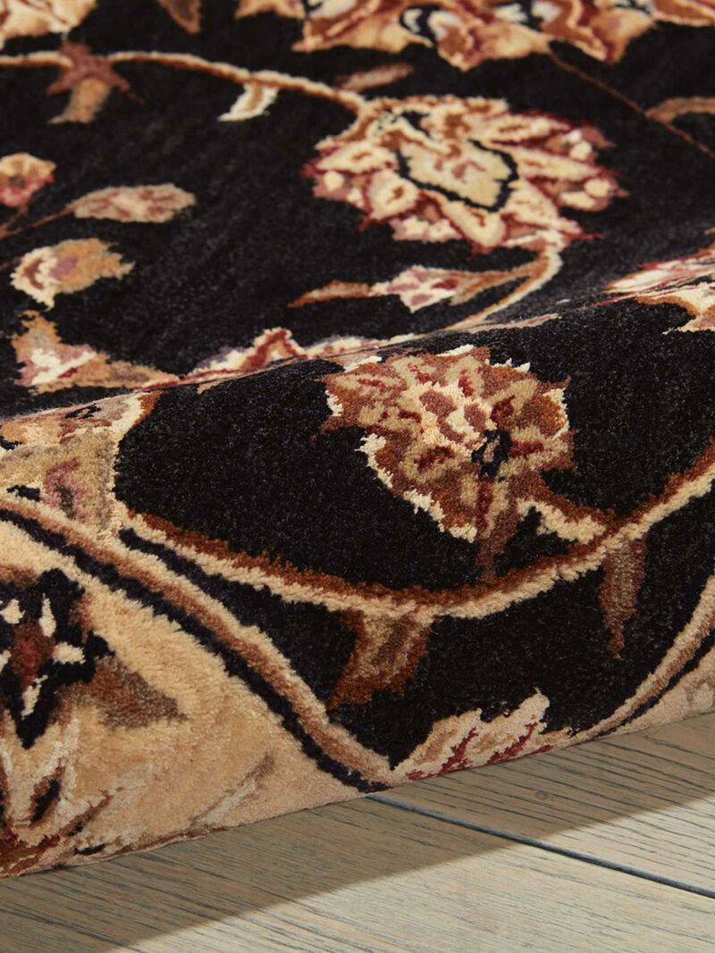 Nourison 2000 2204 Midnight 2'6" x 12' Rug image number 2