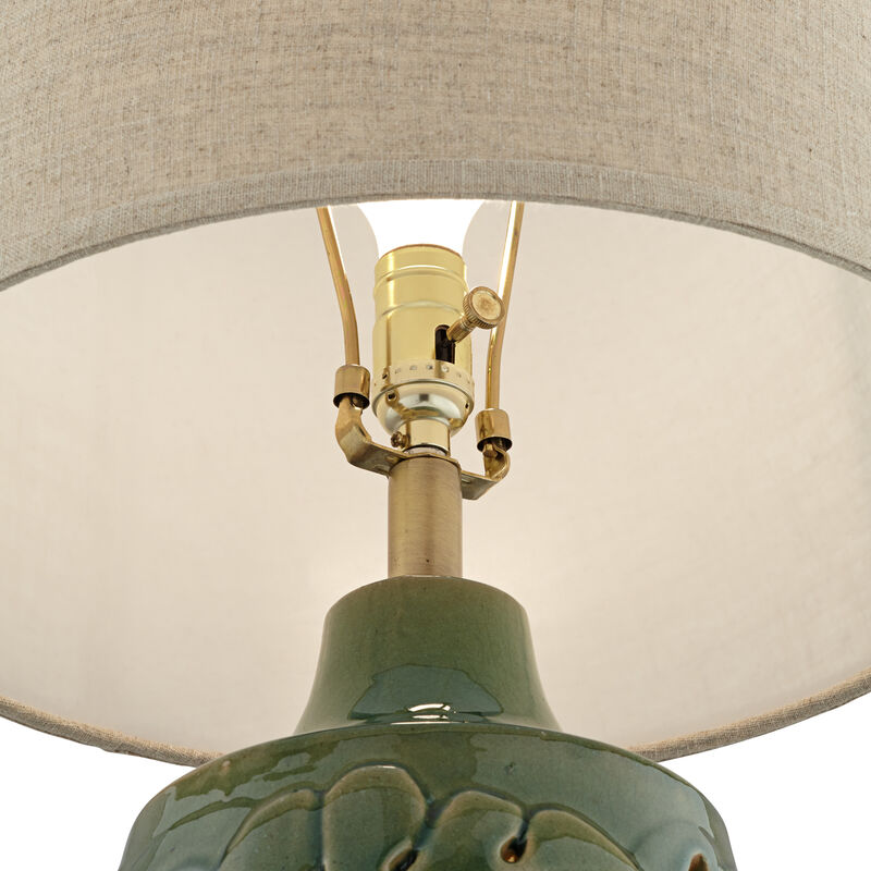 Green Leaves Table Lamp