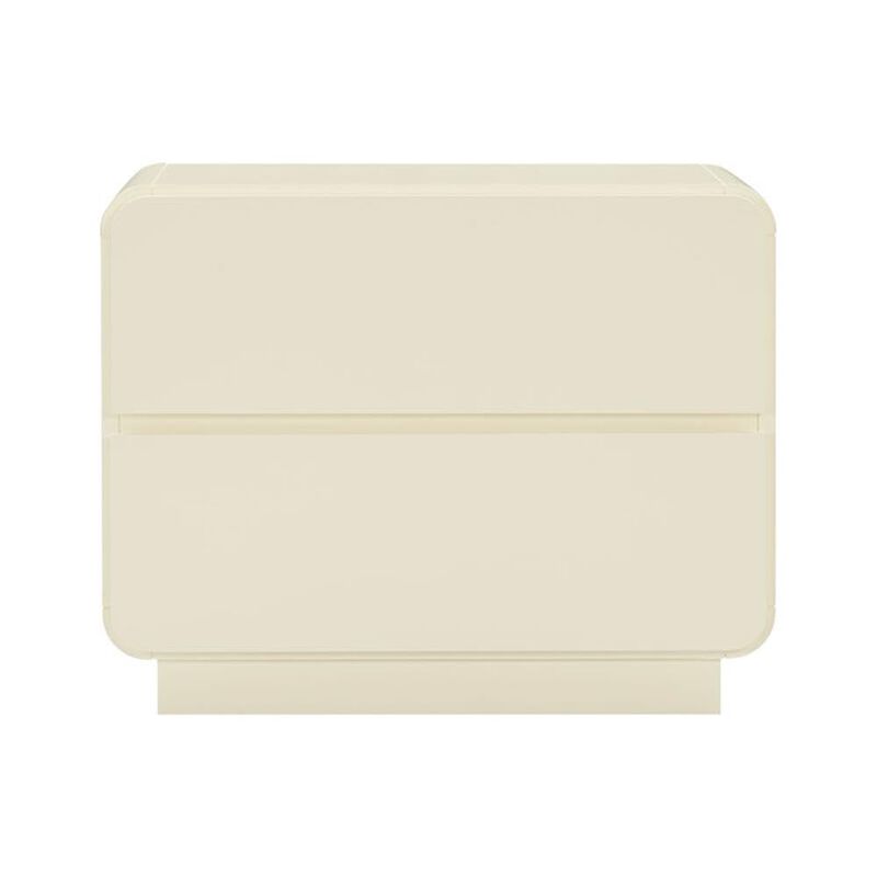 Casafoyer Sagura Cream Nightstand image number 3