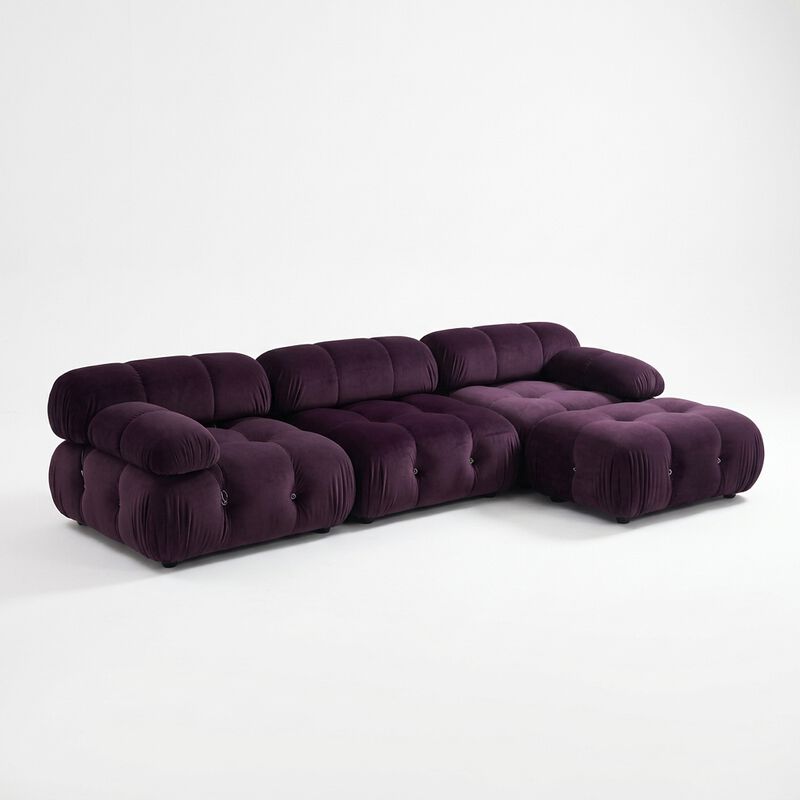 Daimion Upholstered L-Shaped Sectional Reversible image number 0