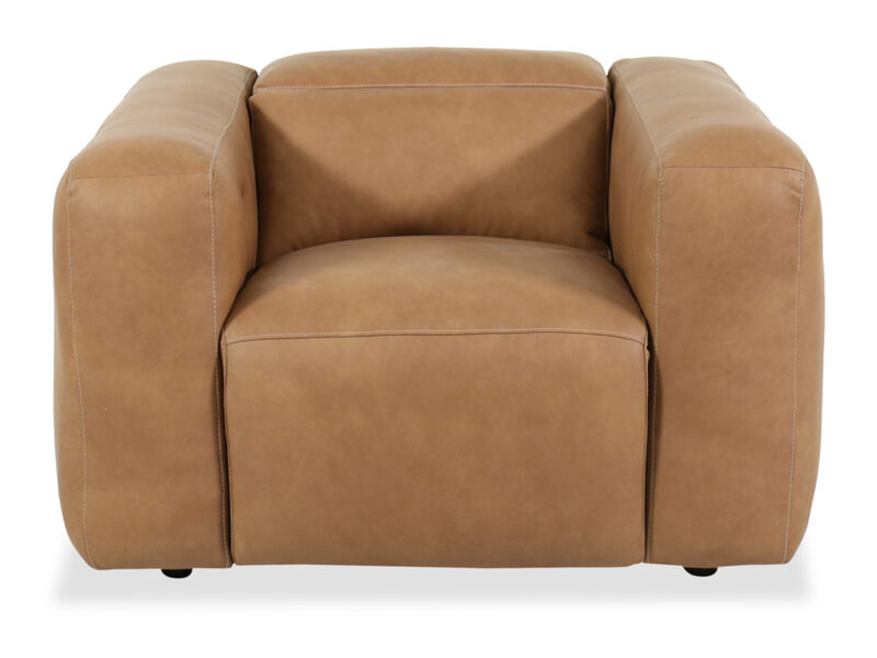 Cosmo Light Brown Power Motion Chair