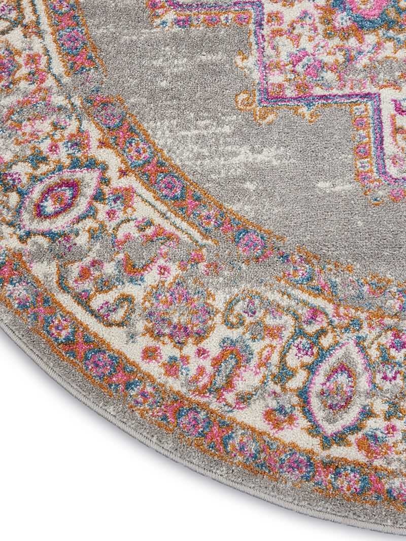 Passion PSN03 Gray 5'3" x 7'3" Rug image number 4