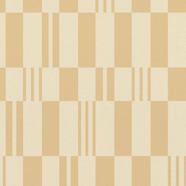 Sun Geo Stripe Wallpaper