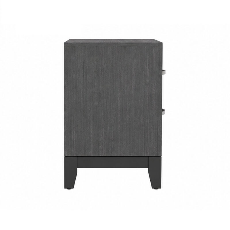 Bedroom Set, Wood, 2 Piece Set with Nightstand image number 4