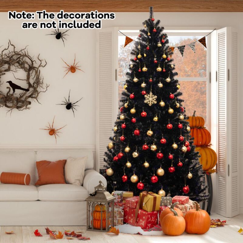 Hivvago Artificial Christmas Tree with Lighting Modes and Spooky Sounds. image number 4