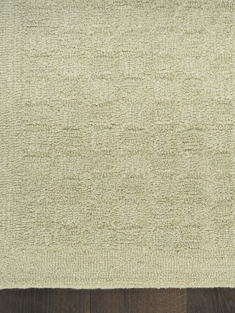 Pure Grids PGR01 Light Green 8'6" x 11'6" Rug
