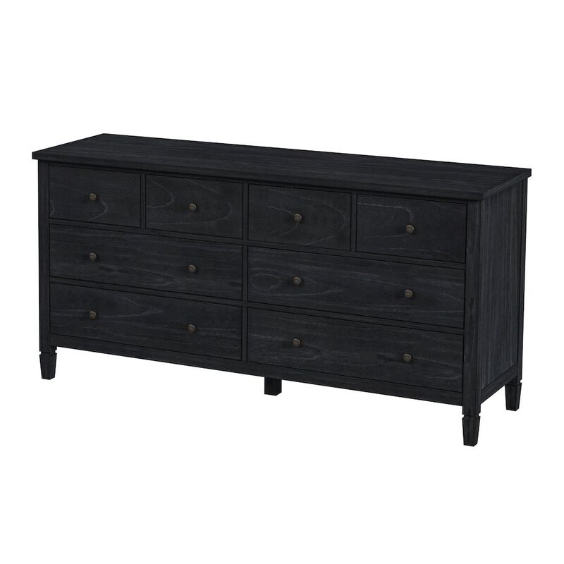 Butler Specialty Flagstaff 8-Drawer Dresser, Black