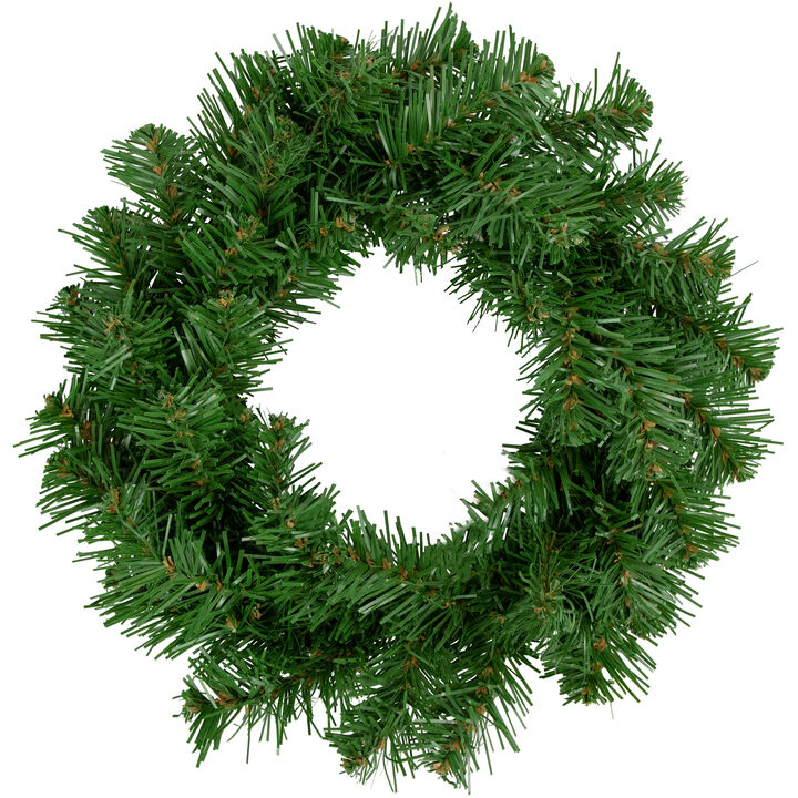 Deluxe Dorchester Pine Artificial Christmas Wreath  12-Inch  Unlit