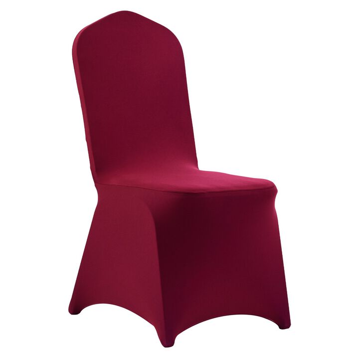 50 Pack Polyester Spandex Chair Covers Stretch Slipcovers for Events