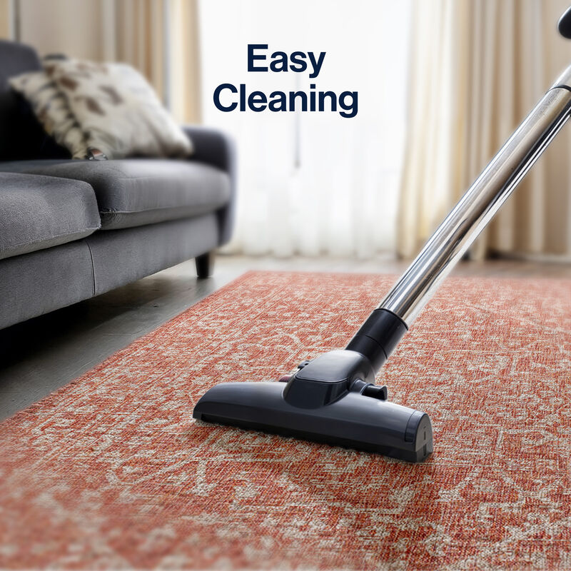 Malta Bohemian Medallion Textured Weave Area Rug