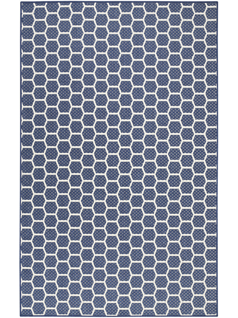 Twist Reversible TWS01 Navy 4' x 6' Rug