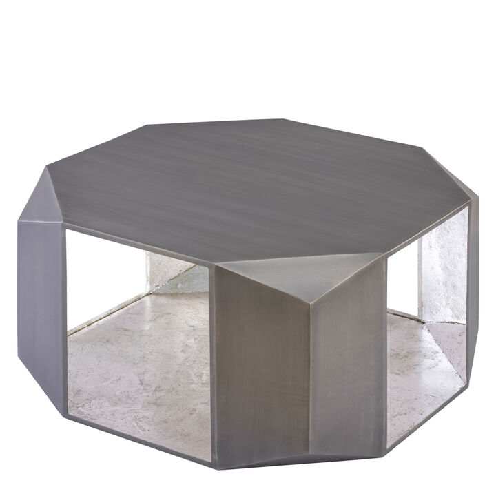Lorvique Gold Hexagon Coffee Table