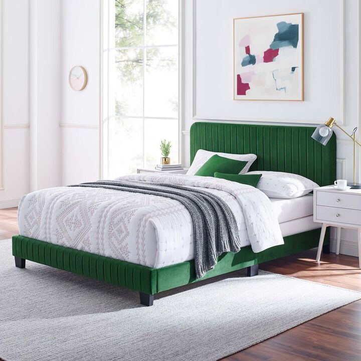 Modway - Celine Channel Tufted Performance Velvet Full Bed