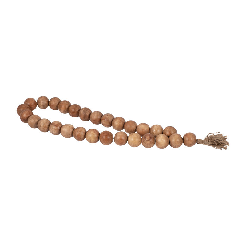 Wood Double Beaded Garland image number 0