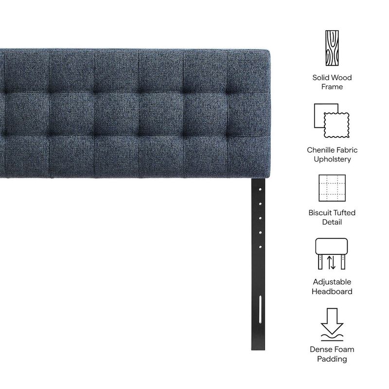 Lily Upholstered Queen Size Headboard image number 2