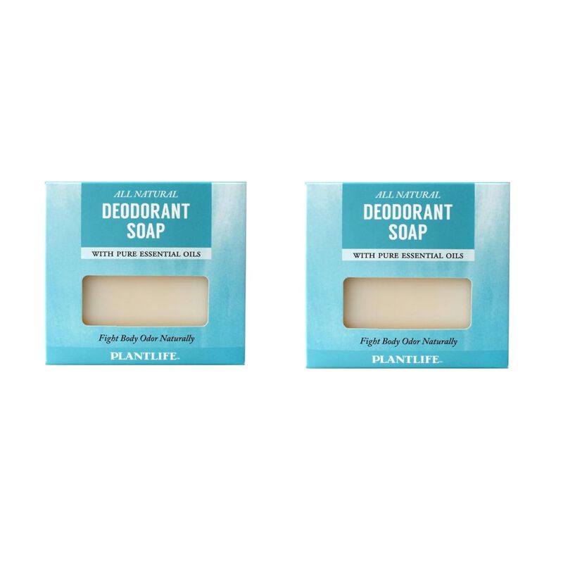Plantlife Bar Soap - Deodorant 2 Pack image number 1