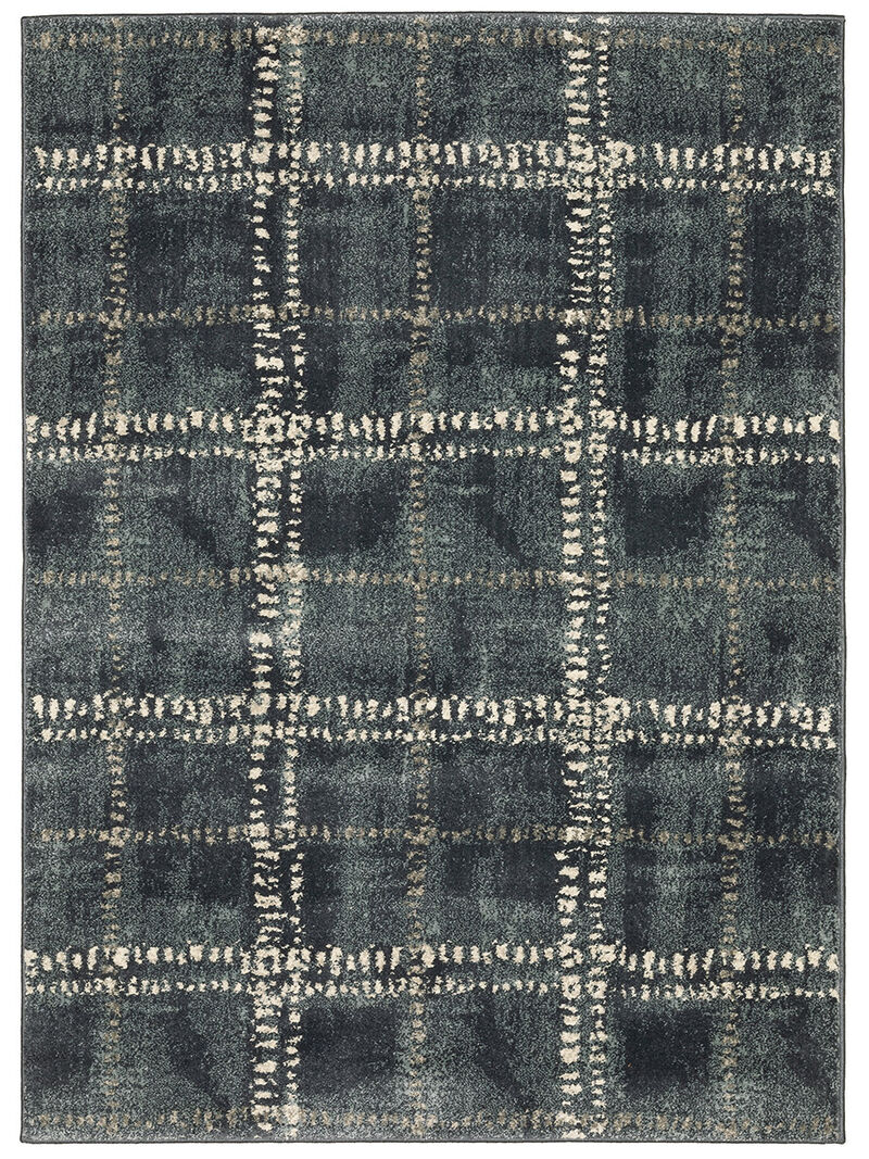 Carson 746J 3'10" x 5'5" Blue Rug image number 0
