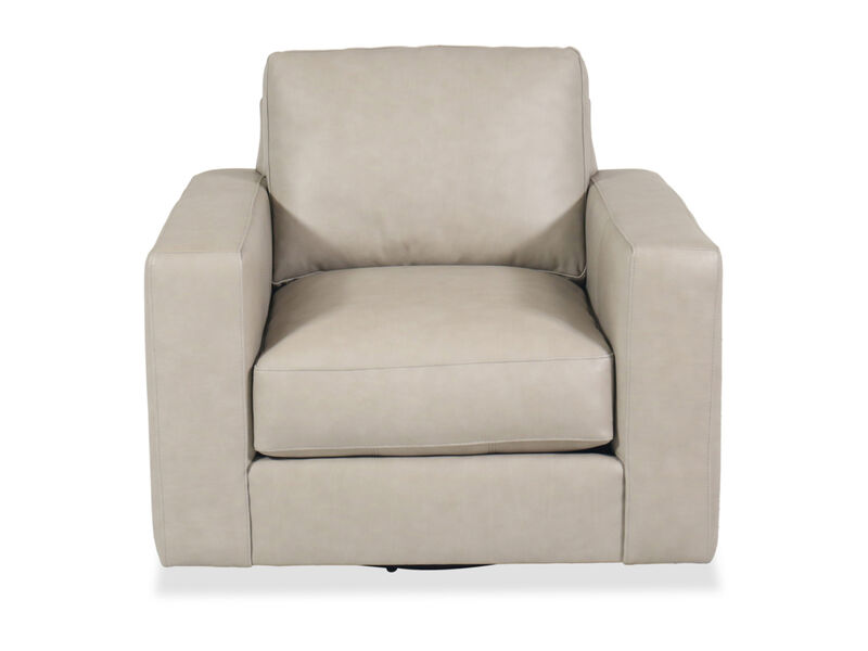 Dawkins Leather Swivel Chair