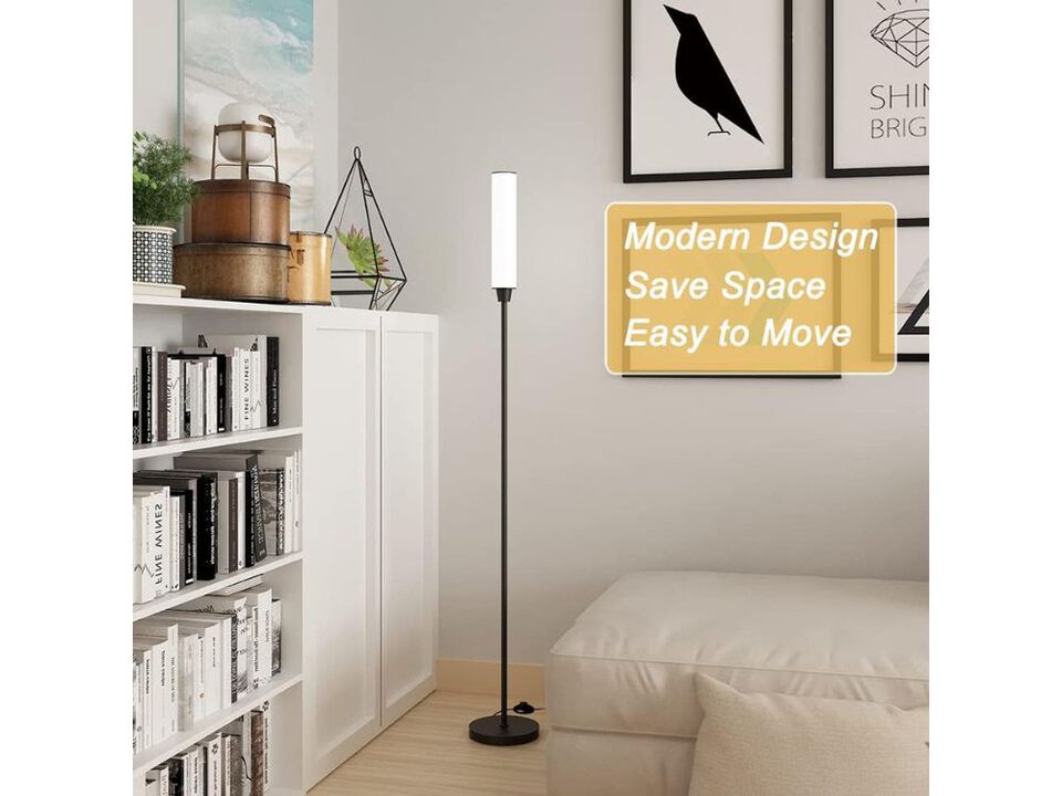 Floor Lamp with Remote and Adjustable 3000K to 6000K LED