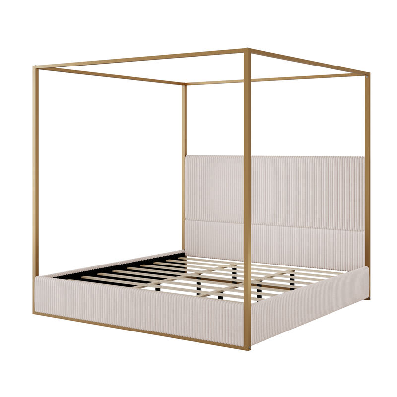Metal Canopy Bed image number 0