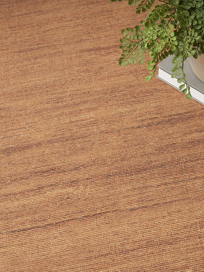 Washable Essentials WAE01 Copper 6' x 9' Rug