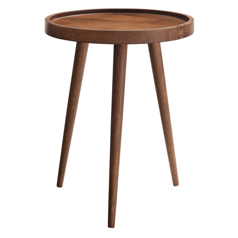 Chiro Round Wood Side Table image number 0