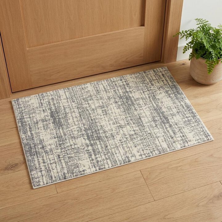 HomeRoots Shag Power Loom Area Rug