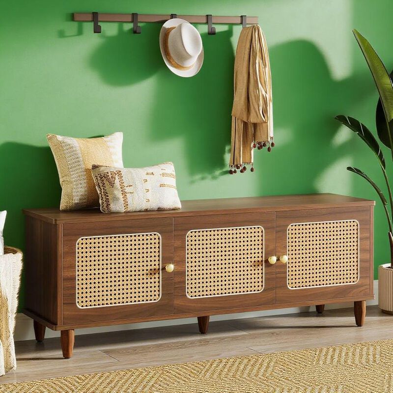 Hidden Storage Design Shoe Cabinet For Entryway image number 1