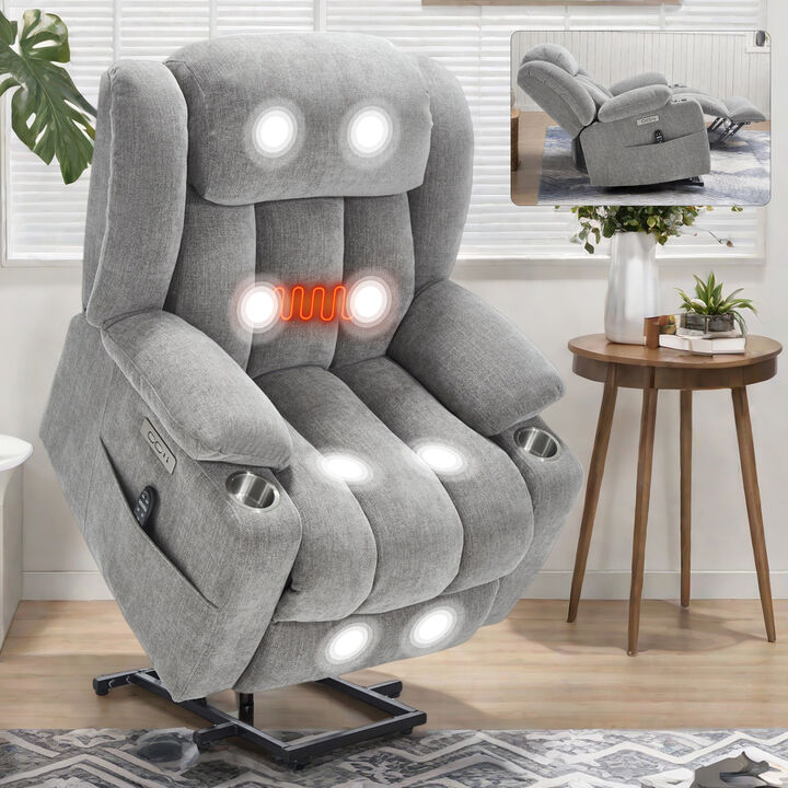 TATEUS Power Lift Recliner Chair