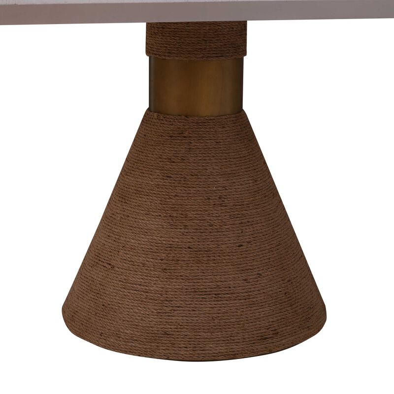 Rishi Black Rope Rectangular Table image number 5