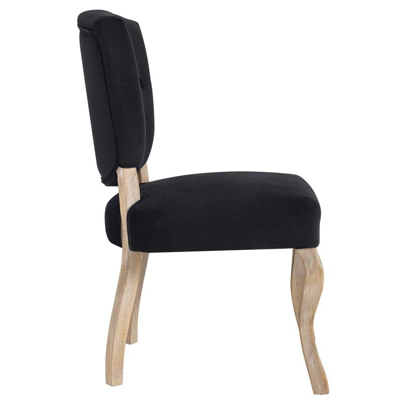 Array Vintage French Performance Velvet Dining Side Chair image number 1