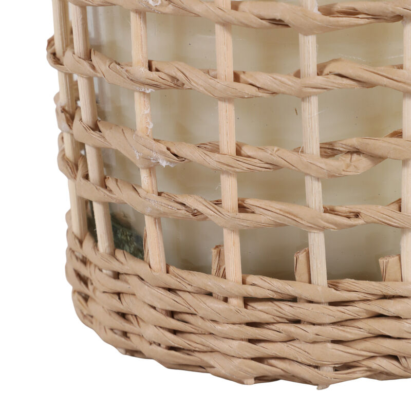 4" 18 Oz Jasmine Woven Rattan image number 5