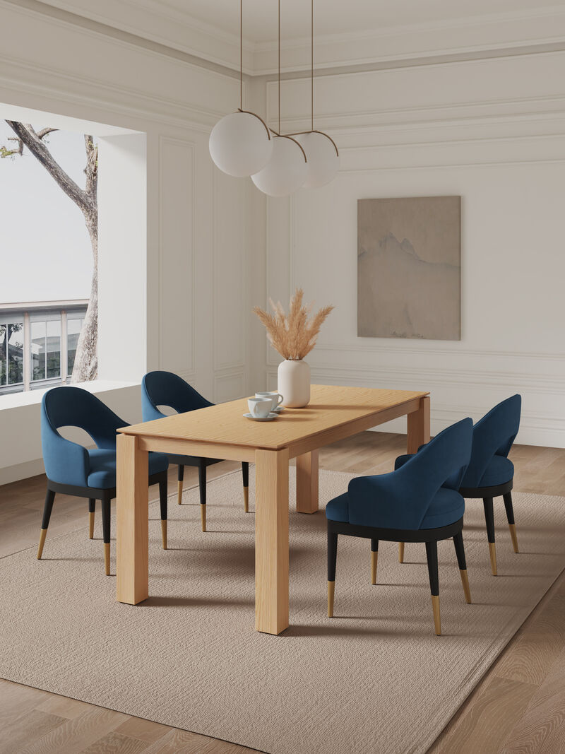 Rockaway Black 7-Piece Dining Set image number 2