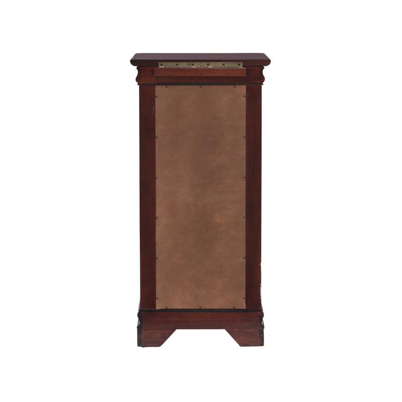 Powell Louis Philippe Marquis Cherry Jewelry Armoire