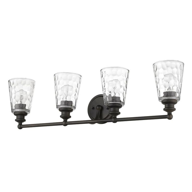 Hivvago Mae 4-Light Oil-Rubbed Bronze Vanity