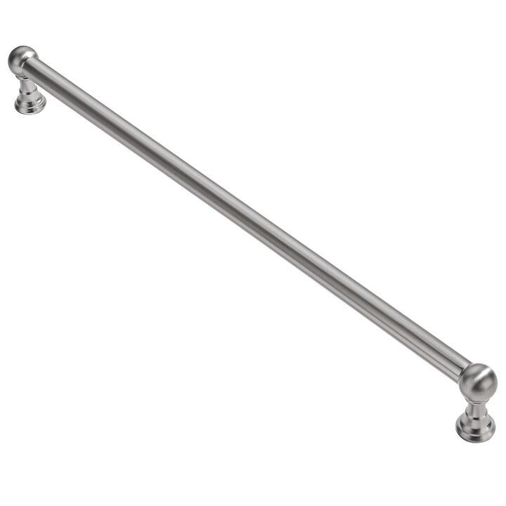 ZAUYX 1 Pack 18 Inch Hole Center Appliance Pulls Brushed Satin Nickel Cabinet pulls Solid Heavy Duty Drawer Handles Dresser Hand