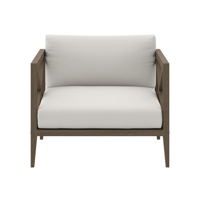 Modway Northlake Outdoor Patio Teak Armchair image number 7