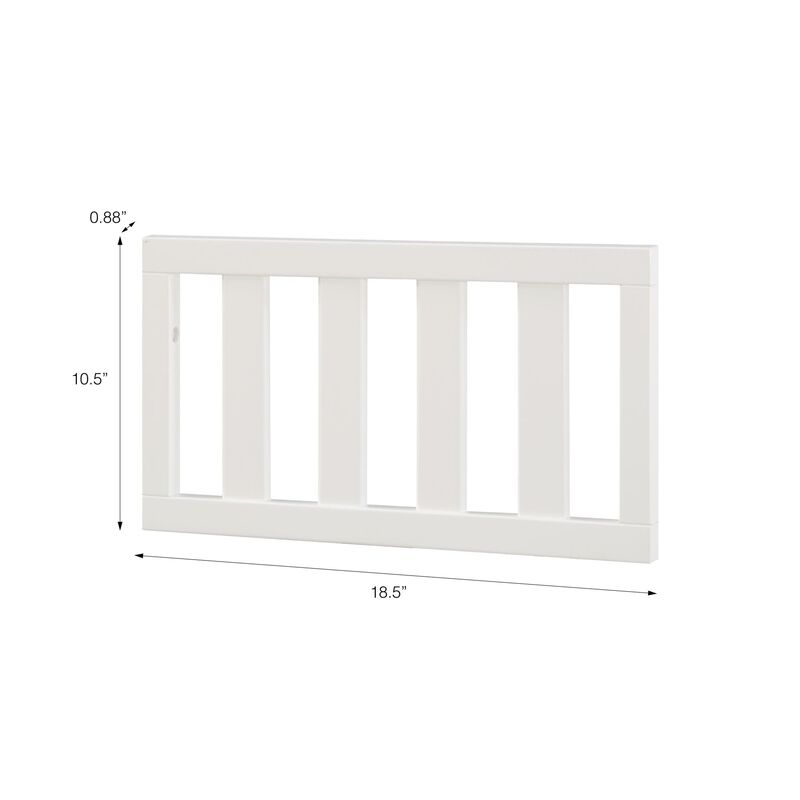 Baby Relax Frances Toddler Guardrail, White