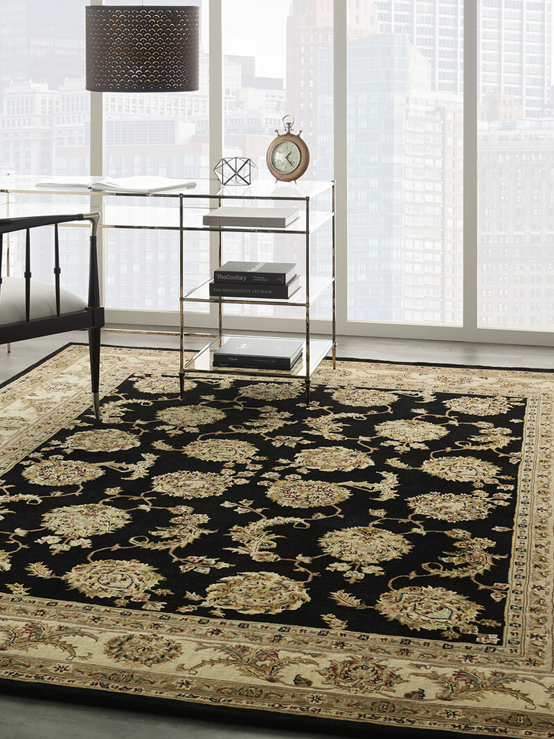 Nourison 2000 2022 Black 9'9" x 13'9" Rug image number 7