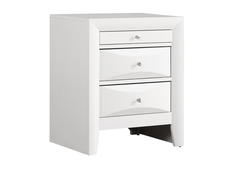 Marilla 3-Drawer Nightstand (28 in. H x 17 in. W x 23 in. D) image number 2