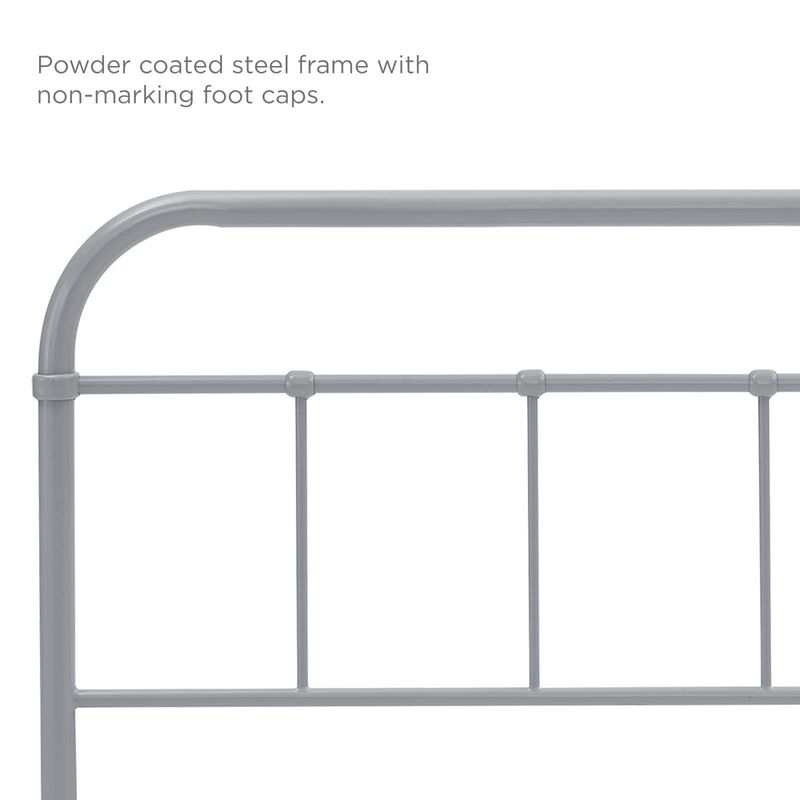 Modway - Serena Queen Steel Headboard
