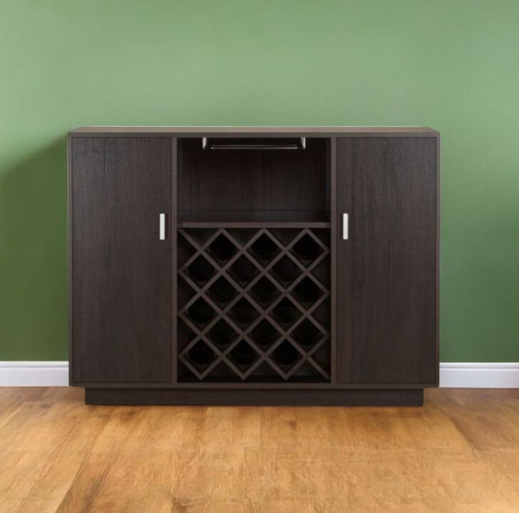 Storage Server Cabinet with Two Doors for Dining Room or Kitchen