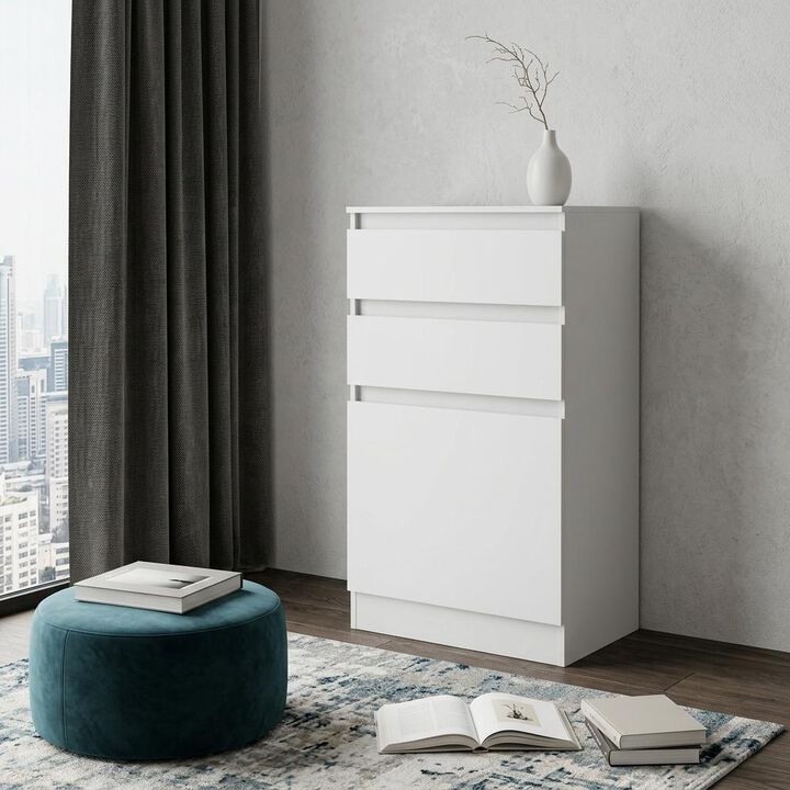 HomeRoots Wood Two Drawer Dresser