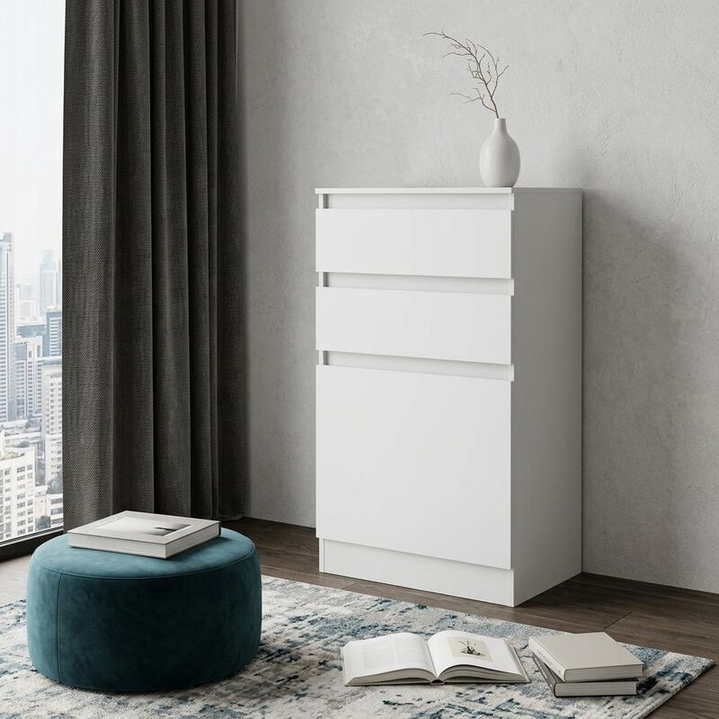 HomeRoots Wood Two Drawer Dresser image number 1