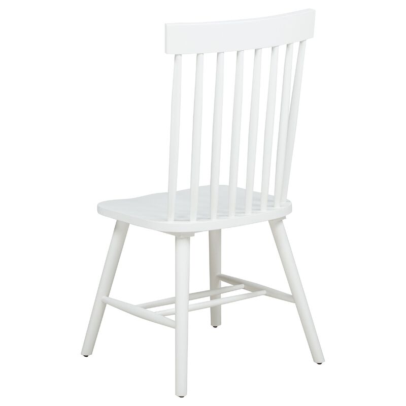 Andy Dining Side Chair Set of 2, Windsor Spindle Back image number 5