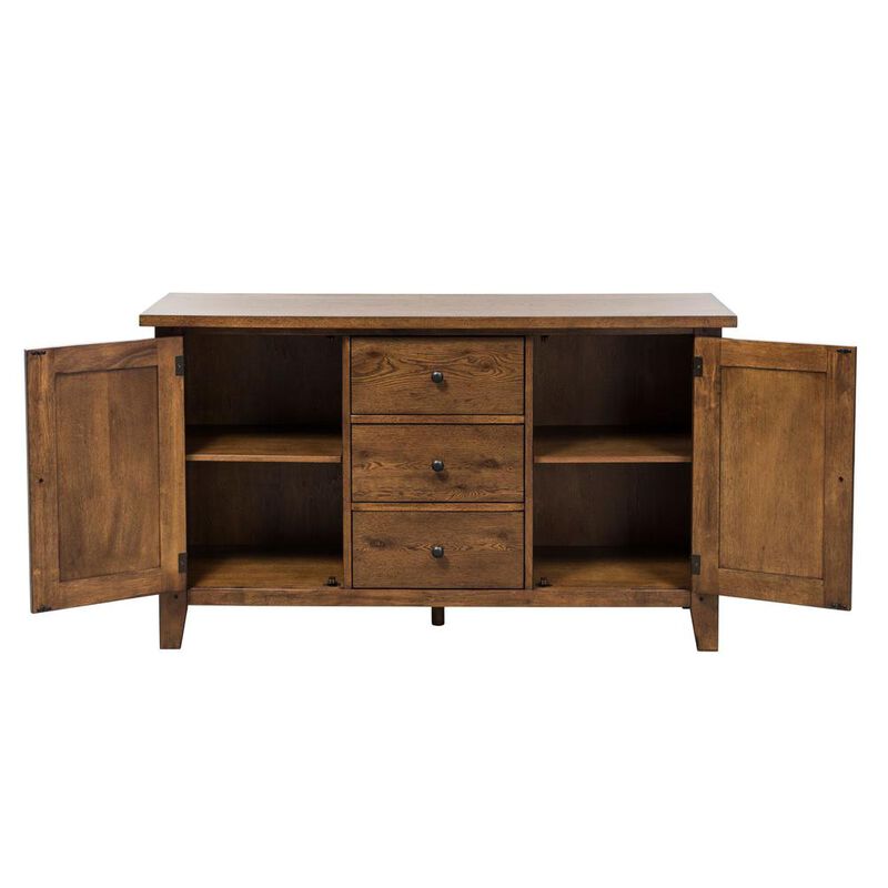 Liberty Furniture Hearthstone Ridge Buffet in Tobacco image number 3