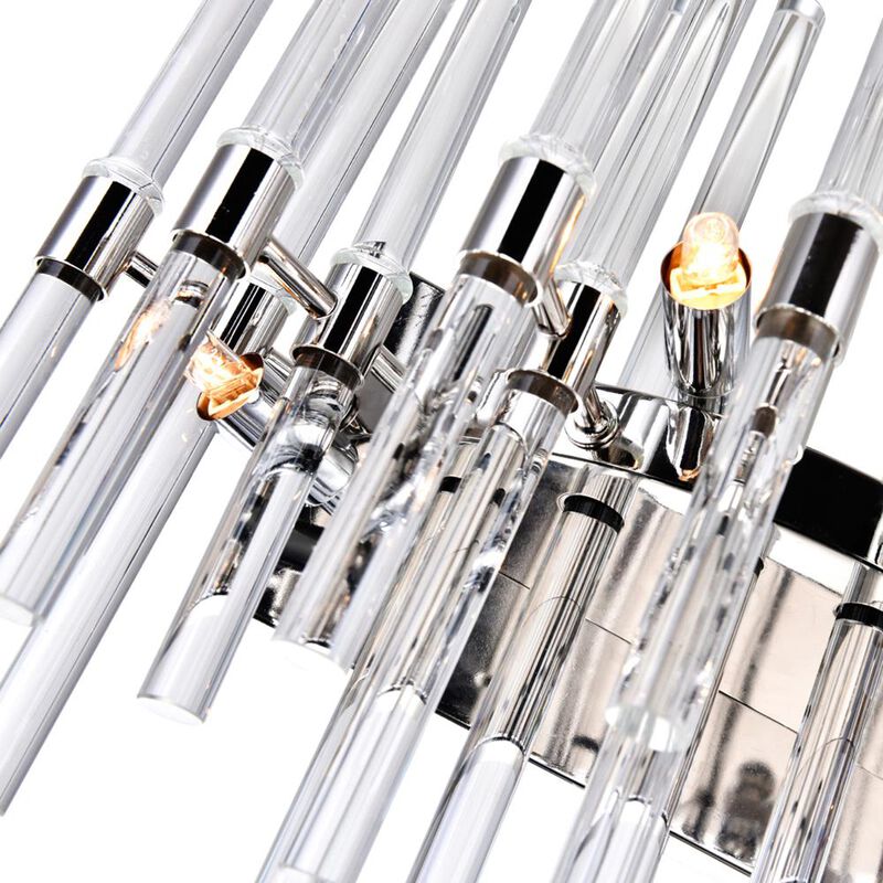 Miroir 4 Light Vanity Light With Polished Nickel Finish