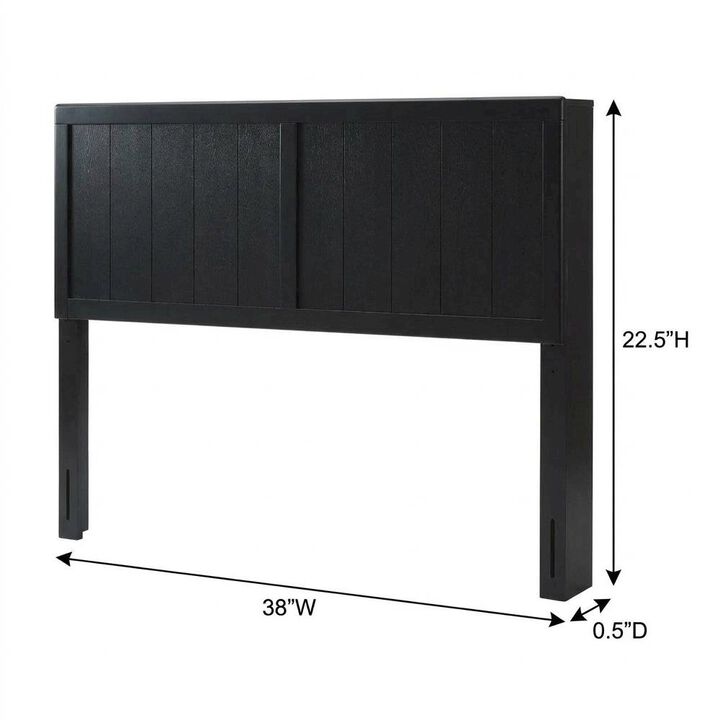 Wood Twin Headboard with Classic Design and Durable Construction for Bedroom